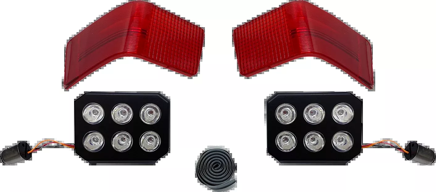 Custom Dynamics LED Light – Tour-Pak – Red – CD-TP-13-R