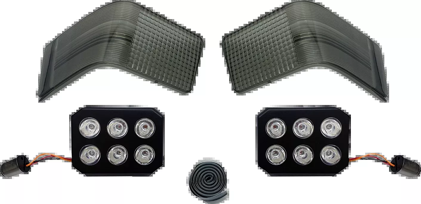 Custom Dynamics LED Light – Tour-Pak – Smoke – CD-TP-13-S