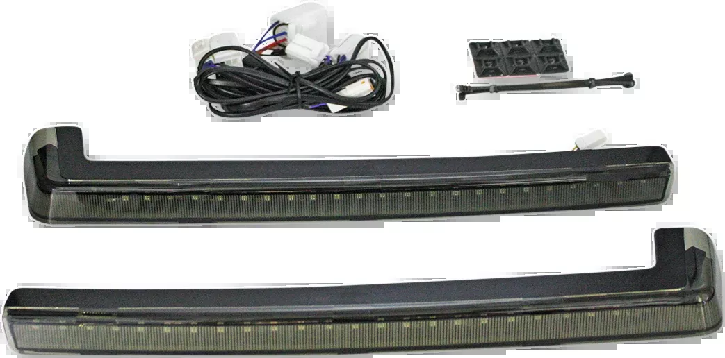 Custom Dynamics LED Run/Brake/Turn Tour-Pak Arms – Smoke Lens – ’06-’13 – PB-TP-ARM-TPCS