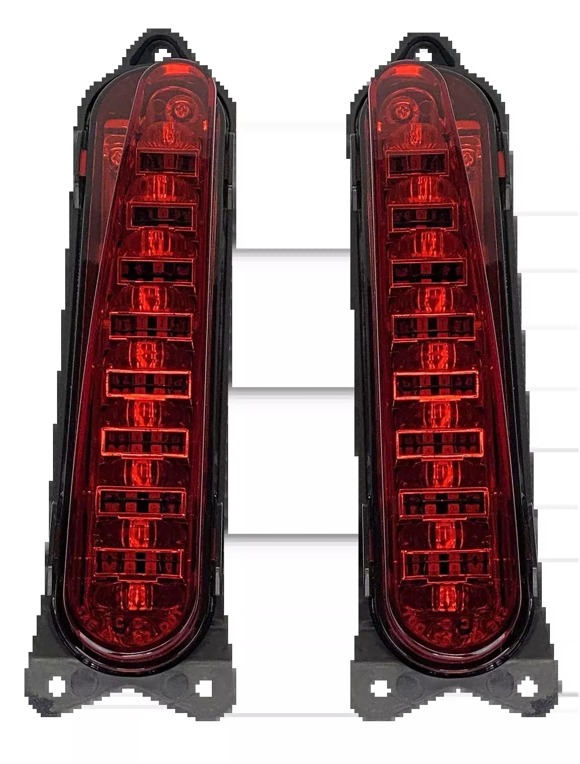 Custom Dynamics LED Taillight – Run/Brake/Turn – Red – PB-13-CVO-R