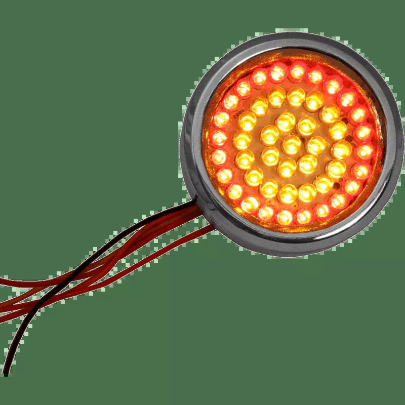 Custom Dynamics Light Dual Red/AMB 2.25″
