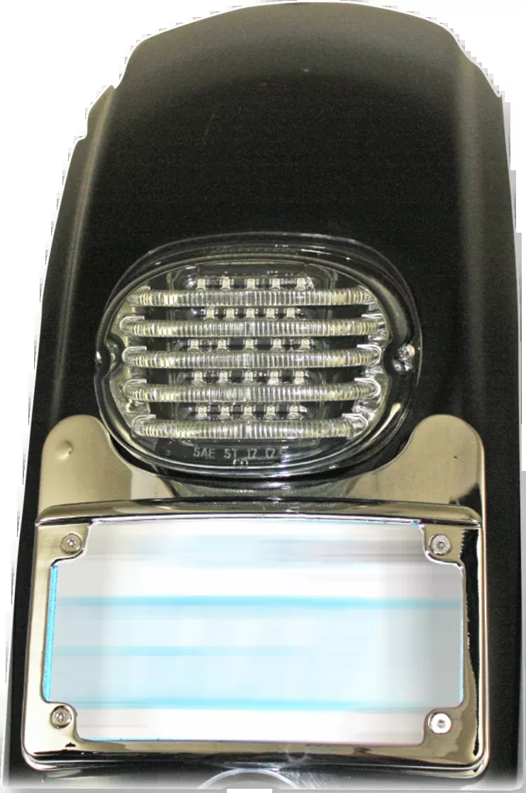Custom Dynamics Lighted Turn Signal Eliminator Kit – Chrome – CD-TS-ELIM-C
