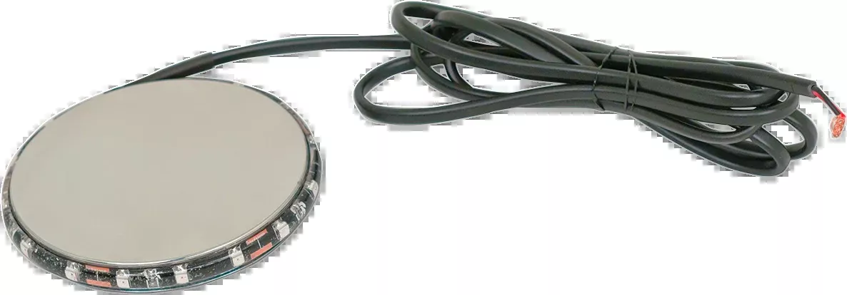 Custom Dynamics MagicFLEX2 Wheel Light - Black/White - M215WHITECB