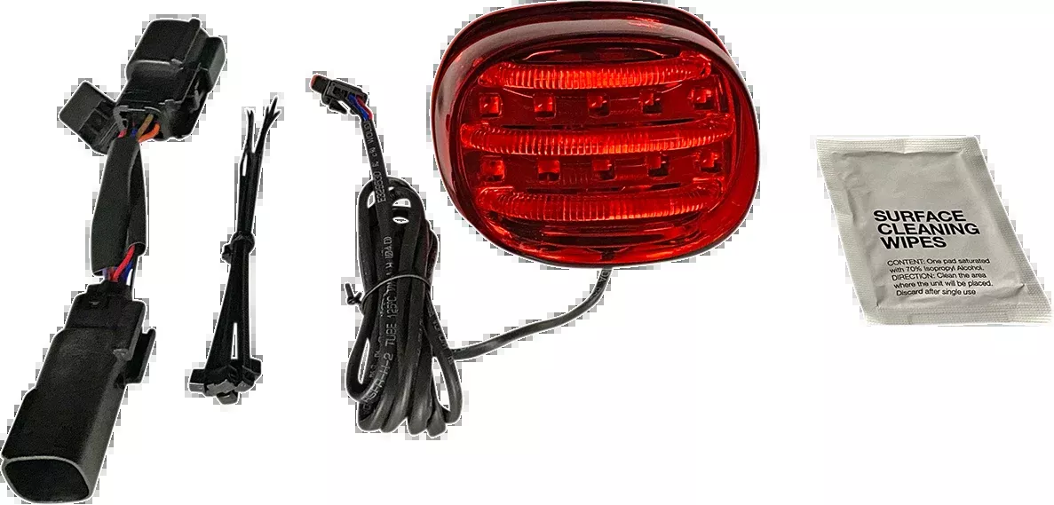 Custom Dynamics Mini Taillight - Red - PB-ELIMTL-SS6-R