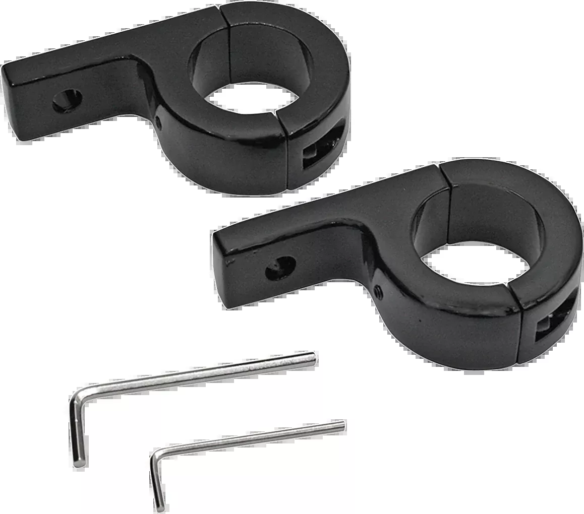 Custom Dynamics Mount Kit for 1-1/4" Tube - Gloss Black - PB-125-B