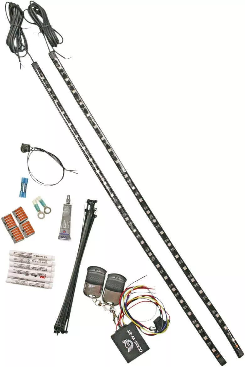 Custom Dynamics MWZ-OR-SNOW-01 LED Aceent Light Kit Snowmobile Running Boards