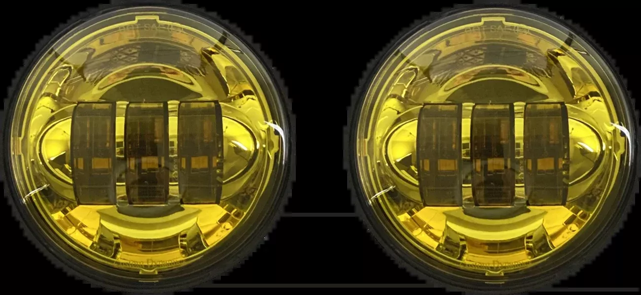 Custom Dynamics Passing Lamps – LED – 4-1/2″ Yellow – CD-45-Y