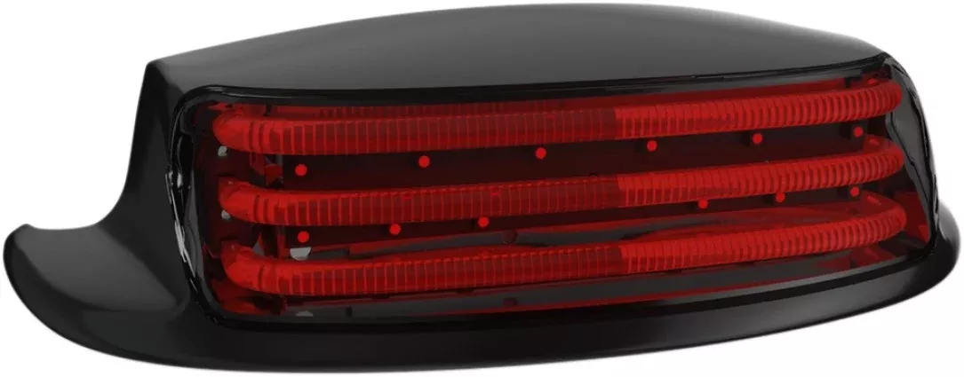 Custom Dynamics ProBeam Black Red LED Rear Fender Taillight 09-19 FLHT 59672-09