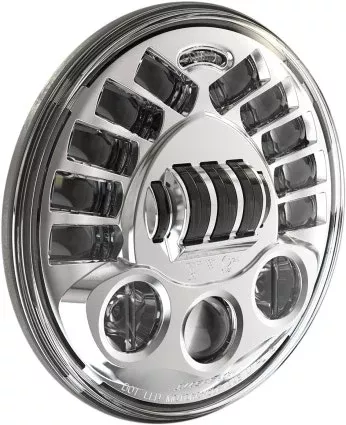 Custom Dynamics ProBeam Chrome Adaptive 2 5.75″ Headlamp Harley FLH 14-20