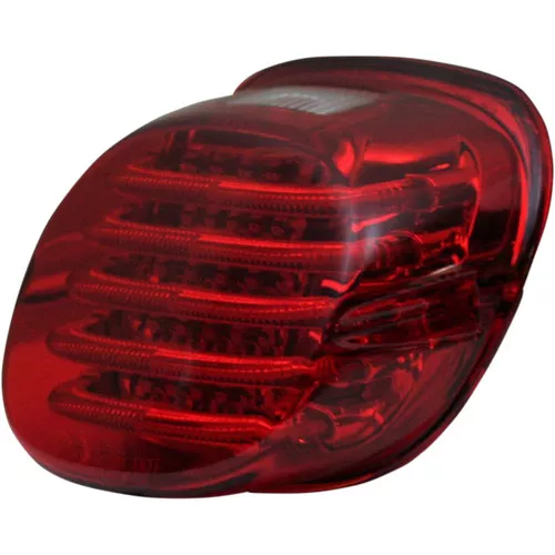 Custom Dynamics Probeam Low Profile LED Tail Light for Harley – Red