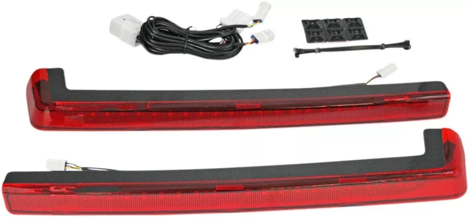 Custom Dynamics ProBeam Red LED Run Brake Tour Pak Arm Harley FLH/T 06-13