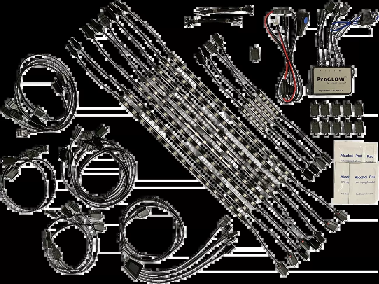 Custom Dynamics ProGLOW™ Light Kit - Harley Davidson Trike - PG-TKE-KIT