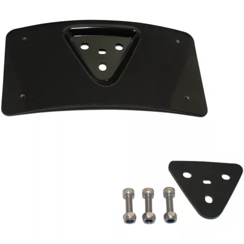Custom Dynamics Radius License Plate Mount for 1999-2023 Harley – Black