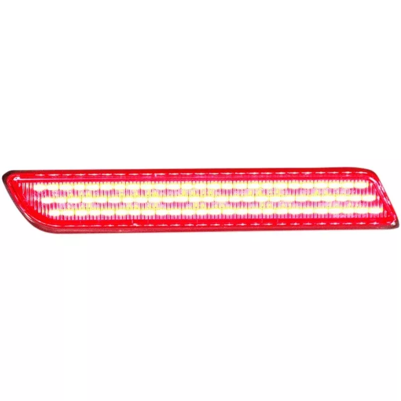Custom Dynamics Saddlebag Latch LED Light Reflector Kit Harley FLHX FLTRX 10-13