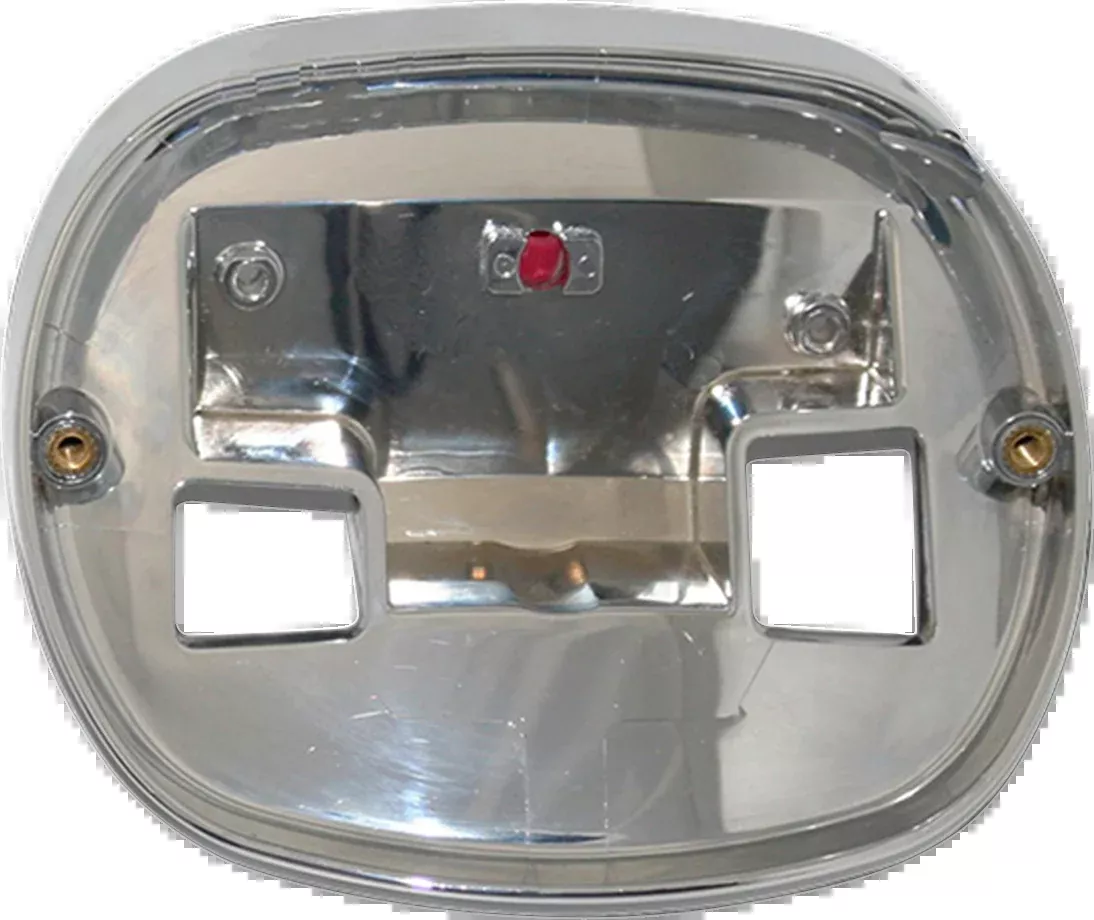 Custom Dynamics Taillight Base Plate - Chrome - TL-BASEPLATE-C