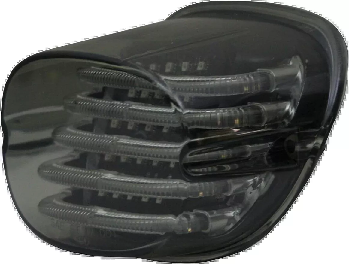 Custom Dynamics Taillight - without License Plate Illumination Window - Smoke - PB-TL-LP-S
