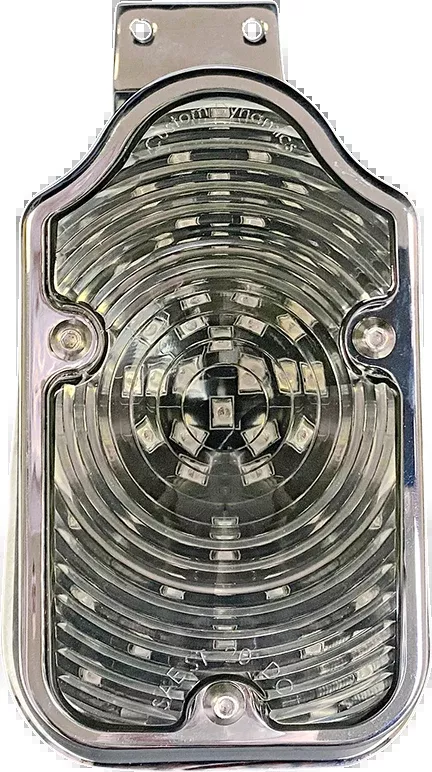 Custom Dynamics Tombstone Taillight Lens - Smoke - CD-TOMB-SMOKE