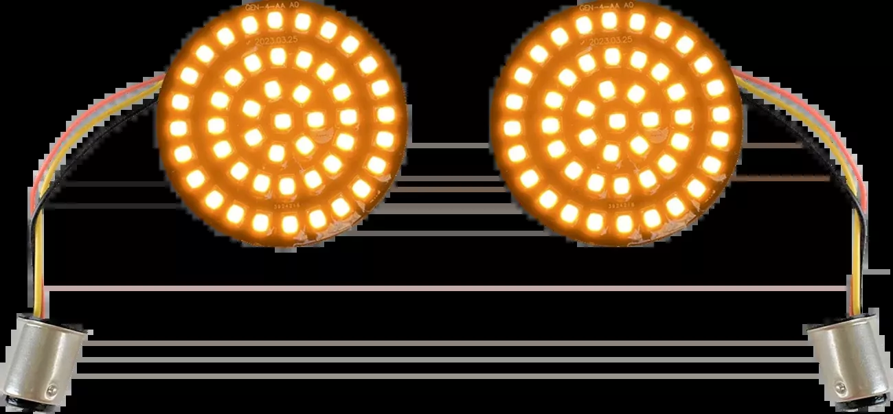 Custom Dynamics Turn Signal Insert - LED - Amber - 1157 - GEN-4-A-1157