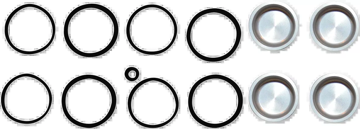 Cycle Craft Front Brake Caliper Seal & Piston Kit 2008-2021 Harley Touring FLHX