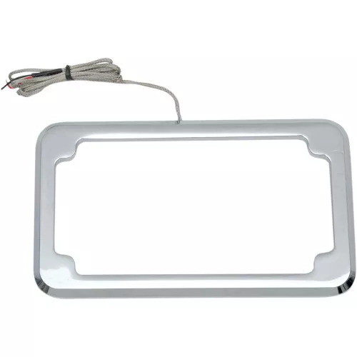 Cycle Visions Beveled License Plate Frame for Harley