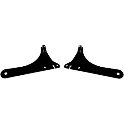 Cycle Visions CV8097 Black Sissy Bar Side Plates Harley Softail FXFB 18-20