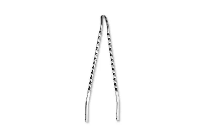 Cycle Visions Twisted Sticks Sissy Bar -Chrome 30-inches Tall - fits side plates with 11-inch width