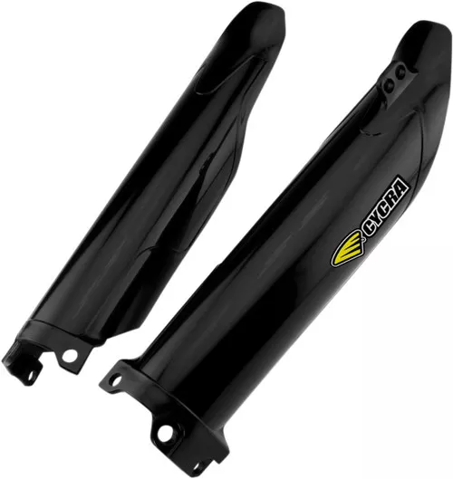 Cycra Black Plastic Lower Front Fork Guards (1CYC-6909-12)