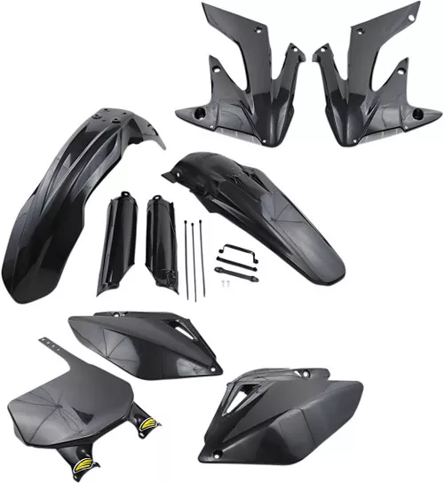 Cycra Complete Powerflow Black Plastic Body Kit (1CYC-9300-12)