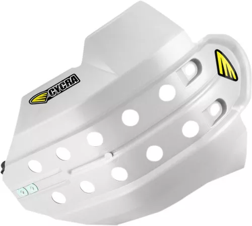 Cycra Full Armor White Plastic Skid Plate (1CYC-6216-42)