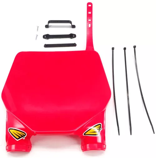 Cycra Red Stadium Front Number Plate (1CYC-1205-32)