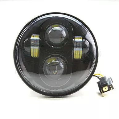 Cyron Lighting ABIG5-A6K Headlight 5.75" Black