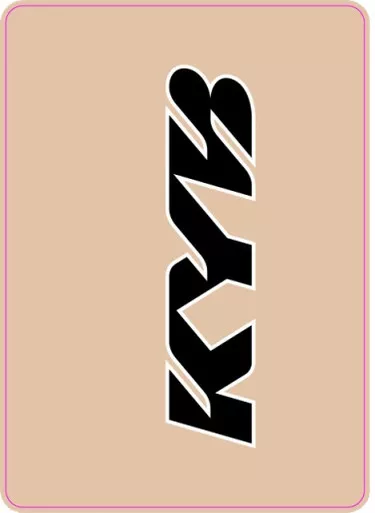 D Cor Fork Tube Graphic (Kyb) - 40-80-103