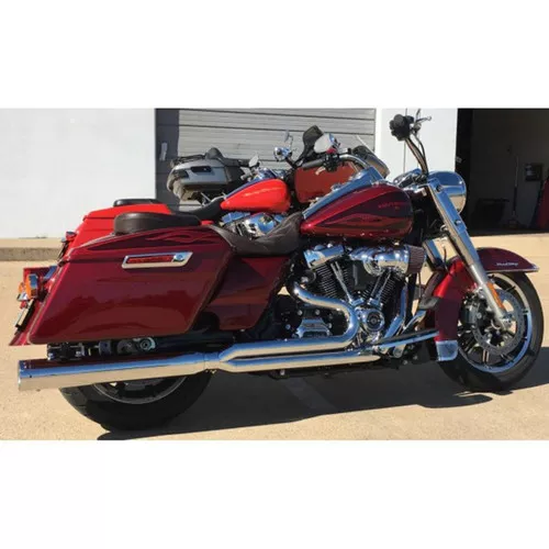 D&D Diablo Gato 2-1 High Performance Exhaust for 2017-2025 Harley Touring - Chrome