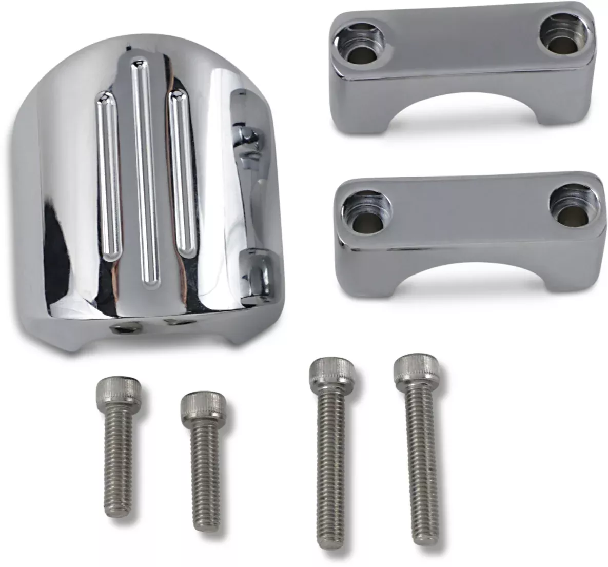 Dakota Digital 5000 BKT-5001 Chrome 1" T-Bar Handlebar Riser Speedo Gauge Mount