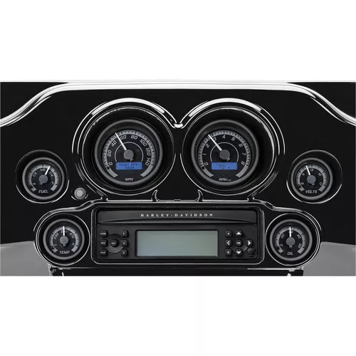 Dakota Digital MVX-8K Series Analog/Digital Plug-In Instrumentation Gauge Kit for 1996-2003 Harley