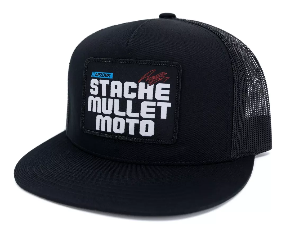 DBK Stache Mullet Moto 2 Fifty Hat