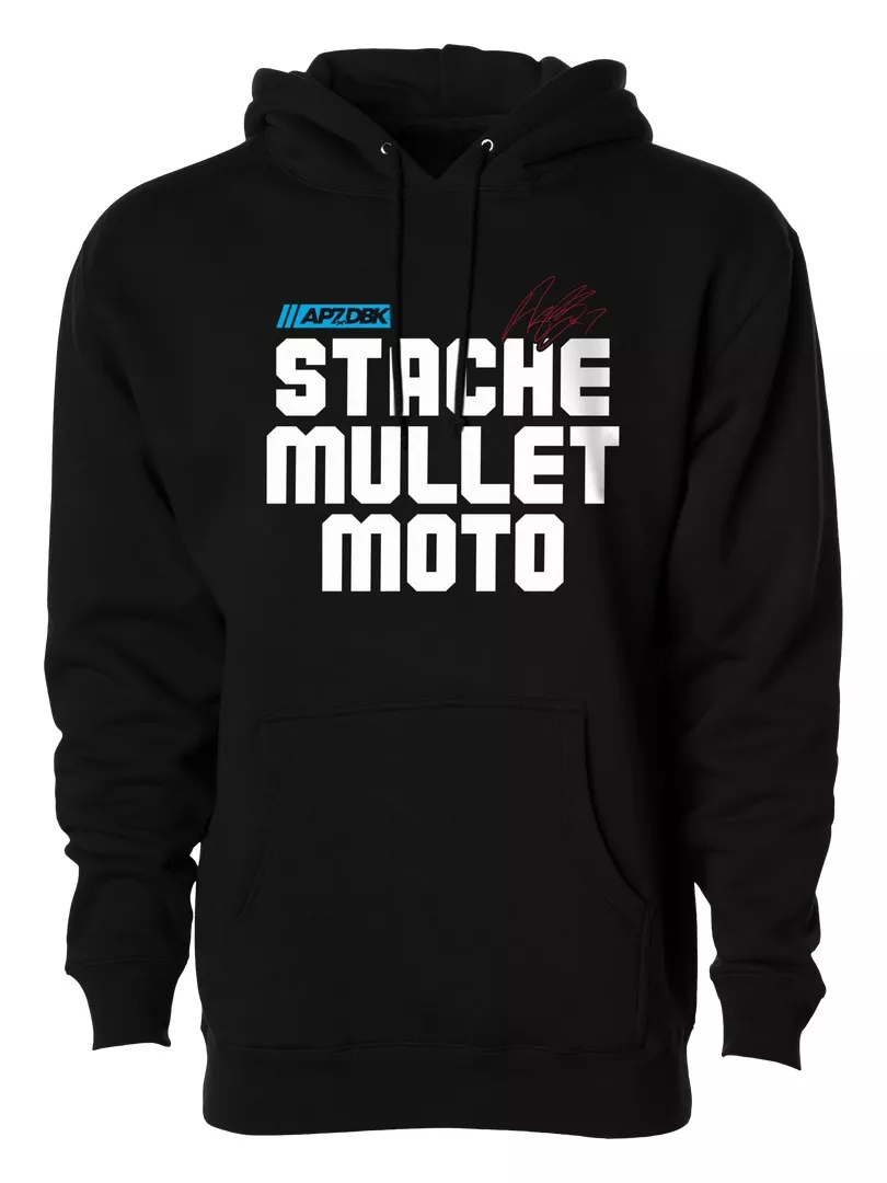 DBK Stache Mullet Moto Youth Hoody
