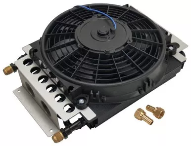Derale Cooling 15800 Electra-Cool Remote Cooler, Black