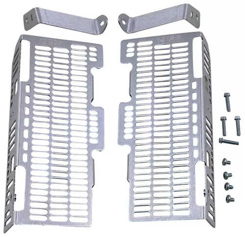Devol Aluminum Radiator Guards for 2003-2009 Suzuki RM125/RM250 (0101-4505)