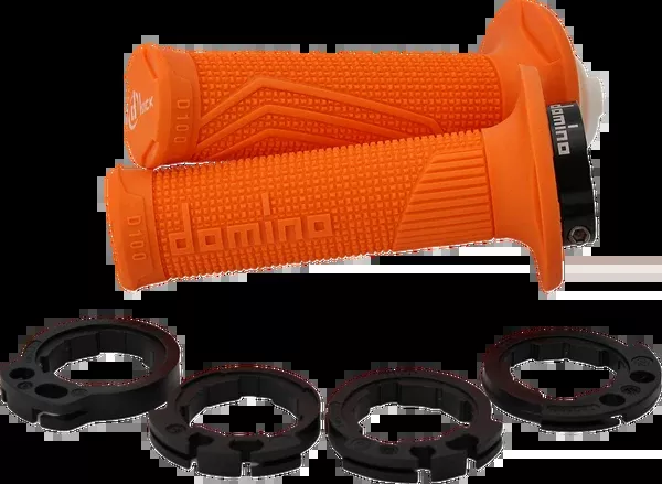 Domino D100 D-Lock Grips – Orange