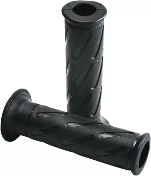 Domino Strada Classic Handlebar Grips - 124mm - 7/8" - Black (1152.82.40.06)