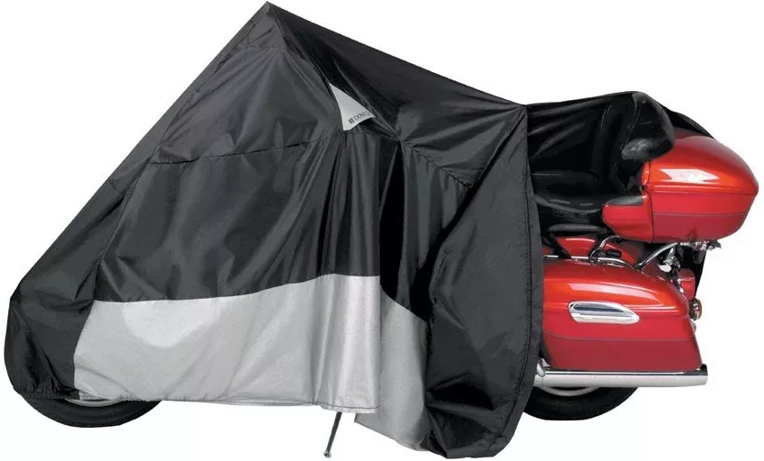 Dowco WeatherAll Plus EZ Zip Motorcycle Cover 2XL Large Touring Bikes 1500cc-Up