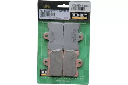 DP Brakes FRONT SDP Sport HH+ Sintered Metal Brake Pads for '84-85 FXE/FXEF ModelsOEM# 44063-83A -Pair