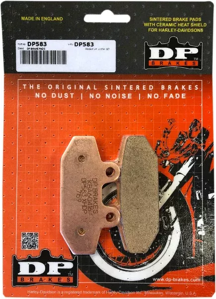 DP Brakes Rear Sintered Metal Brake Pads DP583 Harley Softail 18-Up