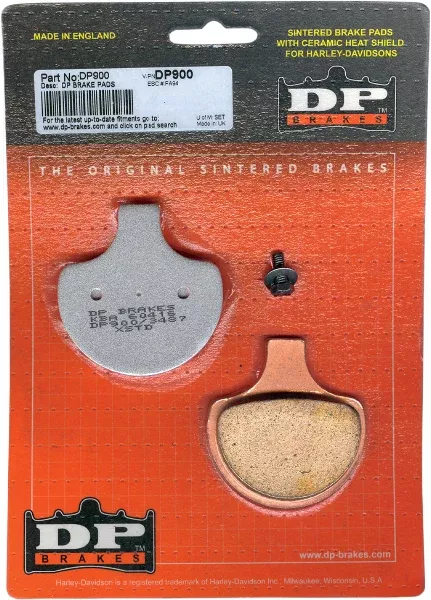 DP Brakes Sintered Metal Brake Pads DP900 Harley Buell 84-11