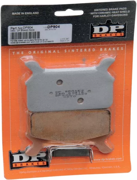 DP Brakes Sintered Metal Brake Pads DP904 Harley Touring 86-99