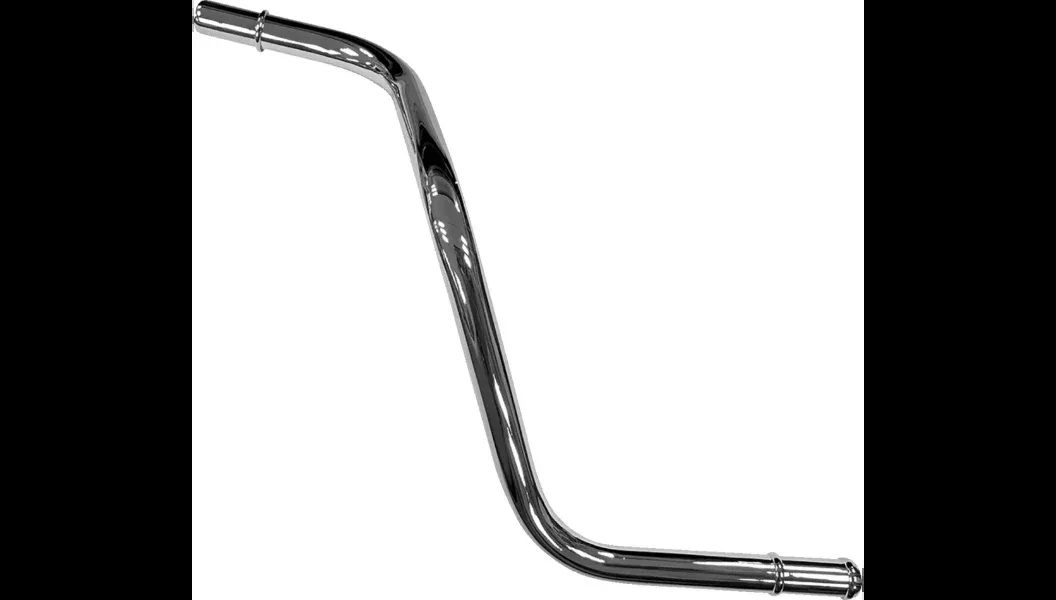 Drag Chrome Oil Feed Line 4 Harley 07-17 Softail (Except FXSB)