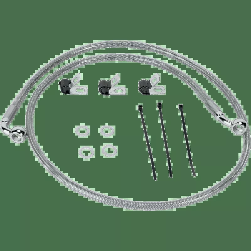 Drag Specialties 05-07 Flstn FRT Brake Line Kit