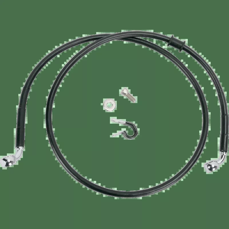 Drag Specialties 08-11 Fxcw FRT S/B Brake Line Kit +8