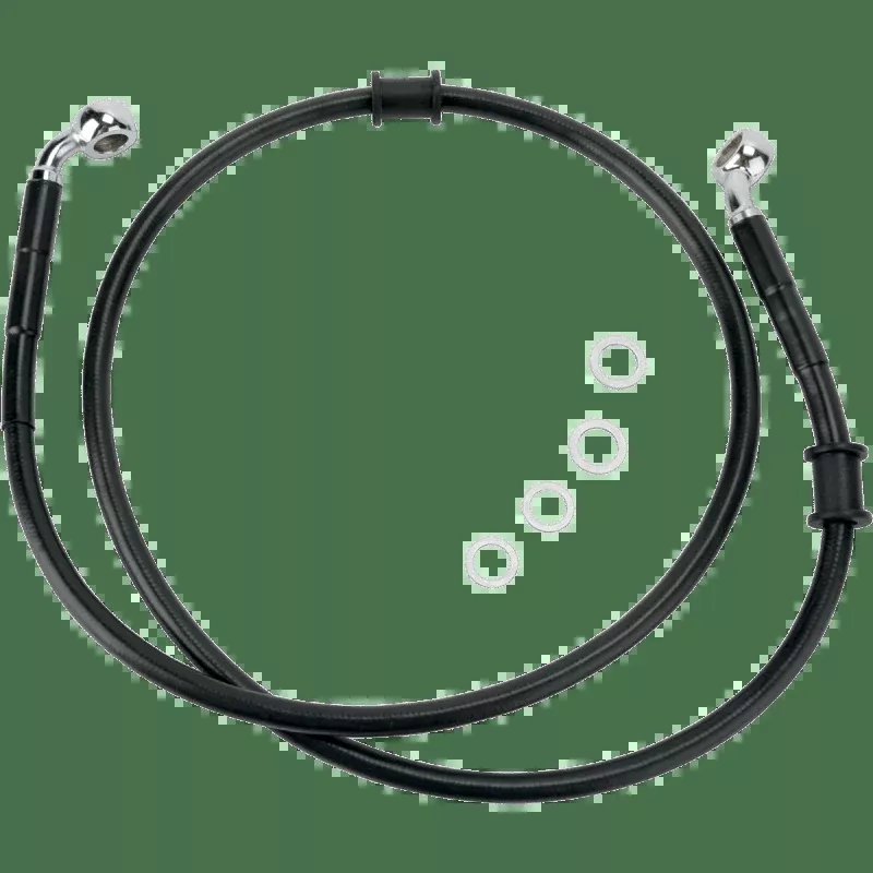 Drag Specialties 08 Fxstb FRT S/B Brake Line Kit +4